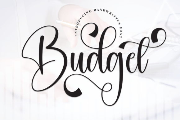 Budget Font — Elegant Handwritten Typography for Creative Projects