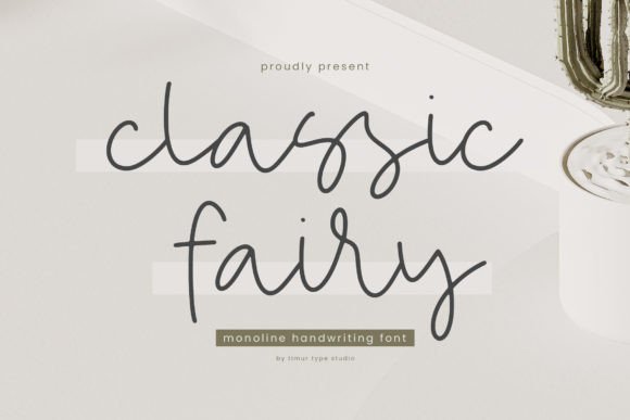 Classic Fairy Font — Bold Handwritten Typography That Stands Out