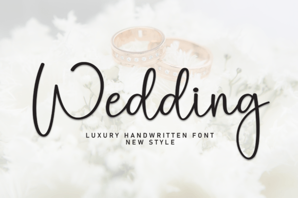 Wedding Font: Elegant Handwritten Typography for Creatives